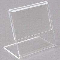 Vollrath V20072 Cubic 2 3/8 inch x 2 3/8 inch Clear Acrylic Card Holder