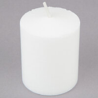 Leola Candle 15 Hour White Votive Candle - 36/Pack
