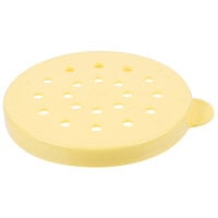 Cambro 96SKRLC405 Yellow Shaker Lid for Cheese