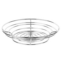 Clipper Mill by GET WB-721 15" Chrome Plated Iron Round Wire Basket