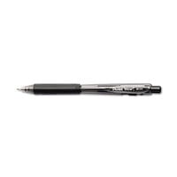 Pentel BK440A WOW! Black Ink with Black Barrel 1mm Retractable Ballpoint Pen - 12/Pack