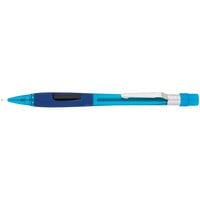 Pentel PD345TC Transparent Blue Barrel 0.5mm Quicker Clicker HB Lead #2 Mechanical Pencil