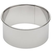 Ateco 14403 3 1/2" Metal Circle Cookie Cutter