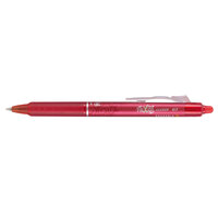 Pilot 31452 FriXion Clicker Red Ink with Red Barrel 0.7mm Retractable Erasable Gel Pen - 12/Pack