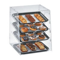 Vollrath KDC1418-4F-06 Acrylic Bakery Display Case with Front Doors - 18 1/2 inch x 19 5/8 inch x 22 3/4 inch