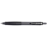Pilot 31506 G-Knock BeGreen Black Ink with Black Barrel 0.7mm Retractable Gel Pen   - 12/Pack