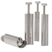 Ateco 1943 4-Piece Stainless Steel Heart Plunger Cutter Set