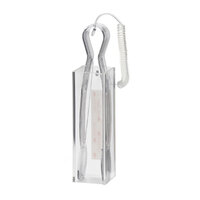 Vollrath TH-1 9 inch Clear Tongs with Holder and Tether
