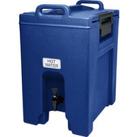 Cambro UC1000186 Ultra Camtainers® 10.5 Gallon Navy Blue Insulated Beverage Dispenser