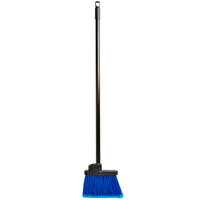 Carlisle 3685914 Duo-Sweep 7 1/2" Lobby Broom with Blue Flagged Bristles and 30" Handle