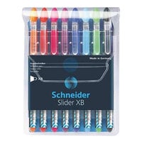 Stride 151298 Schneider Slider Assorted Ink with Assorted Barrel Color 1.4mm Ballpoint Stick Pen