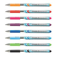 Stride 151298 Schneider Slider Assorted Ink with Assorted Barrel Color 1.4mm Ballpoint Stick Pen