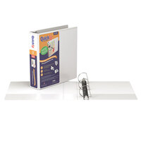 Stride 87030 QuickFit White View Binder with 2 inch Slant Rings