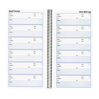 Rediform 51113 Wirebound Voicemail Log Book with 600 Forms