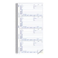 Rediform 50076 2-Part Carbonless Phone Message Book with 400 Forms