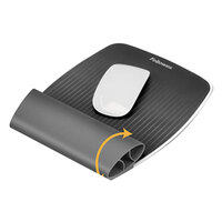 Fellowes 9311801 I-Spire Gray Wrist Rocker Mouse Pad with Wrist Rest