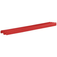 Cambro VBRR5158 5' Hot Red Tray Rail for Versa Food Bars and Work Tables