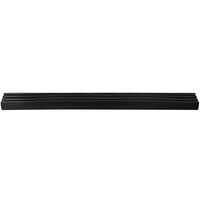 Cambro VBRR6110 6' Black Tray Rail for Versa Food Bars and Work Tables