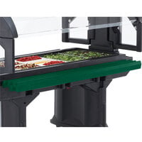 Cambro VBRR5519 5' Green Tray Rail for Versa Food Bars and Work Tables
