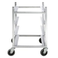 Channel GRR-83 4 Shelf Glass Rack Cart with 8 inch Spacing