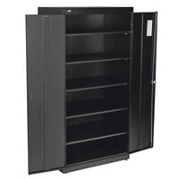HON SC2472S Brigade 36 inch x 24 1/4 inch x 71 3/4 inch Charcoal Storage Cabinet