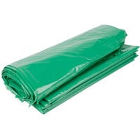 45 Gallon Eco-Friendly 1.25 Mil 40 inch x 46 inch Low Density Trash Can Liner / Bag   - 100/Case