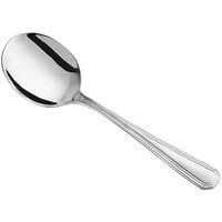Acopa Landsdale 5 3/4" 18/8 Stainless Steel Extra Heavy Weight Bouillon Spoon - 12/Case