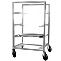 Channel OT-83 4 Tray Aluminum Oval Tray Rack - Assembled