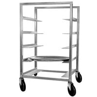 Channel OT-63 5 Tray Aluminum Oval Tray Rack - Assembled