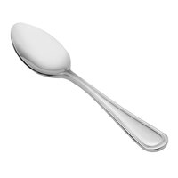 Acopa Edgeworth 4 1/4 inch 18/8 Stainless Steel Extra Heavy Weight Demitasse Spoon - 12/Case