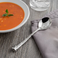 Reed & Barton RB111-016 Captiva 6 1/8 inch 18/10 Stainless Steel Extra Heavy Weight Bouillon Spoon - 12/Case