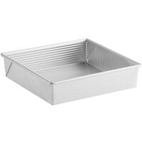 USA Pans 9 x 9 x 2.25 Inch Square Cake Pan, Aluminized Steel with Americoat