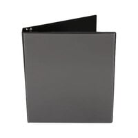 Universal UNV20961 Black Economy Non-Stick View Binder with 1 inch Round Rings