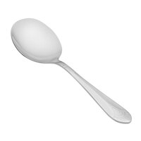 Acopa Monaca 6 inch 18/8 Stainless Steel Extra Heavy Weight Bouillon Spoon - 12/Case