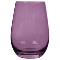 Stolzle S3528112E Elements 16.5 oz. Purple Stemless Wine Glass / Tumbler - 24/Case