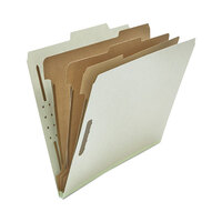 Universal UNV10292 Letter Size Classification Folder - 10/Box