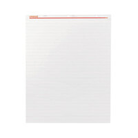 Universal UNV35601 27 inch x 34 inch 1 inch Faint Rule White Recycled Easel Pad - 2/Pack