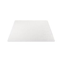 Universal ALEMAT4660CLPR 60 inch x 46 inch Clear Cleated Low Pile Carpet Office Chair Mat