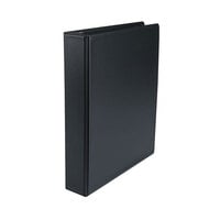 Universal UNV33401 Black Economy Non-Stick Non-View Binder with 1 1/2 inch Round Rings