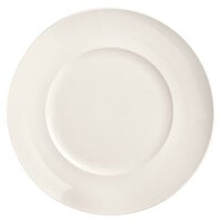 World Tableware BW-5211 Basics 11 3/8 inch Bright White Porcelain Coupe Plate - 12/Case