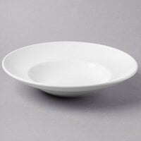 World Tableware BW-1135 Basics 16 oz. Bright White Porcelain Entree / Pasta Bowl - 12/Case