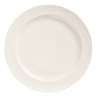 World Tableware BO-1111 Basics Orbis 7 inch Bright White Medium Rim Porcelain Plate - 36/Case