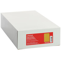 Universal UNV35264 #90 9 x 12 Brown Kraft Clasp / Gummed Seal File Envelope - 100/Box