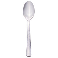 Reed & Barton RB127-007 Silver Echo 4 3/8 inch 18/10 Stainless Steel Extra Heavy Weight Demitasse Spoon - 12/Case
