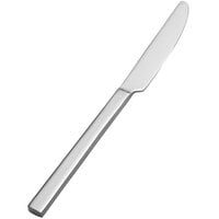 Bon Chef S3811 Milan 9 1/8 inch 13/0 Stainless Steel Extra Heavy Solid Handle Dinner Knife - 12/Case