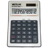 Victor 99901 TUFFCALC 12-Digit LCD Solar Powered Desktop Calculator