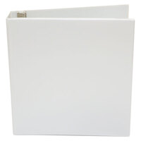 Universal UNV20972 White Economy Non-Stick View Binder with 1 1/2 inch Round Rings