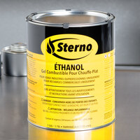 Sterno 20266 1 Gallon Ethanol Gel Chafing Fuel - 4/Case