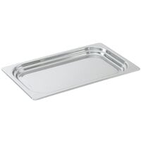 Vollrath 8230305 Miramar® Full Size Mirror-Finished Stainless Steel Steam Table Food Pan - 1 1/4 inch Deep