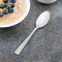 Reed & Barton RB126-001 Silver Birch 6 1/2 inch 18/10 Stainless Steel Extra Heavy Weight Teaspoon - 12/Case